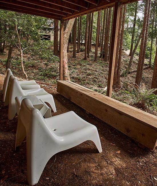 Redwood Rise Outdoor Sitting Area