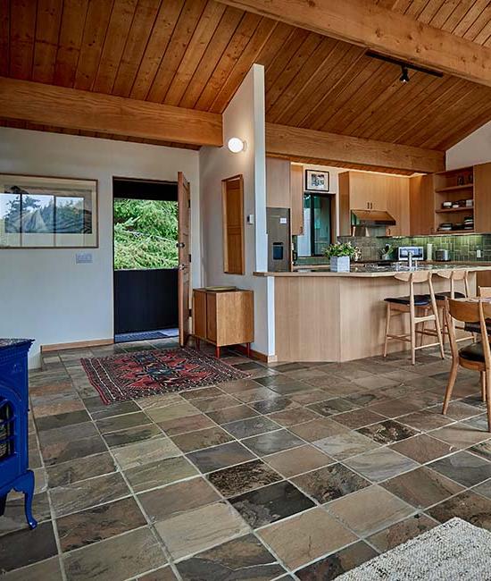 Whalebone Front Door Entrance & Open Kitchen