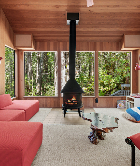 tarp fireplace