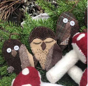 Holiday Ornament Workshop with Karin Kamb 11.29