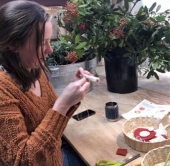 Holiday Ornament Workshop with Karin Kamb 11.29